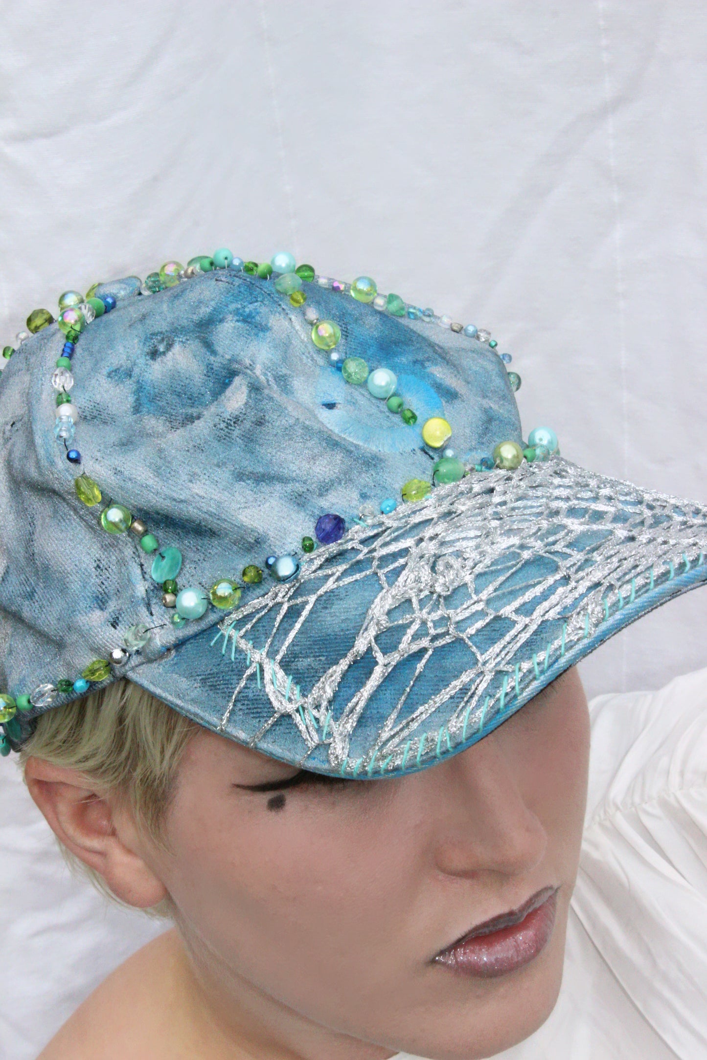 Party Cap__ Aquamarine